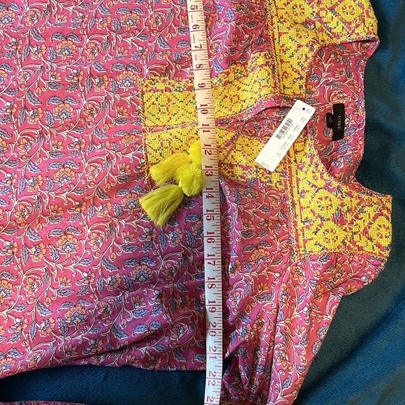 J. Crew long sleeve thin cotton popover NWT - Picture 4 of 8